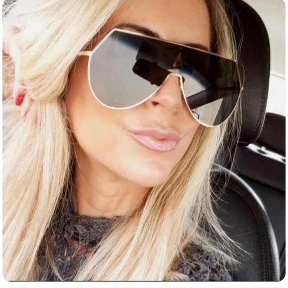 Fendi aviator rose gold glasses - Picture 1 of 8